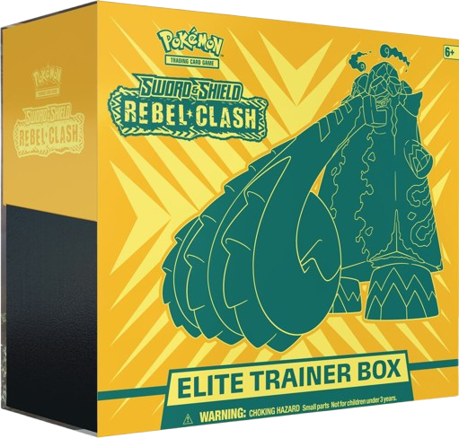 Rebel Clash Elite Trainer Box - SWSH02: Rebel Clash (SWSH02)