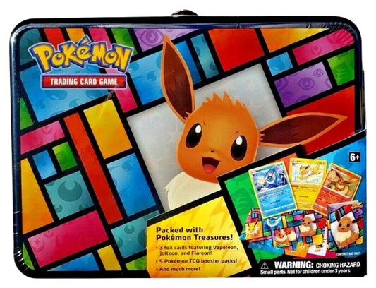 Eevee Pokemon Treasure Chest Tin