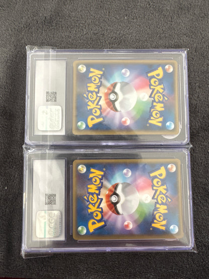CGC 10 GEM MINT Palkia & Dialga Legend 2010 (Top & Bottom Pair)