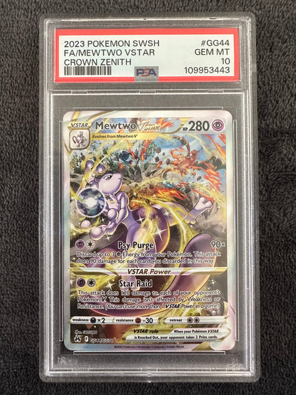 PSA 10 Mewtwo VSTAR #GG44