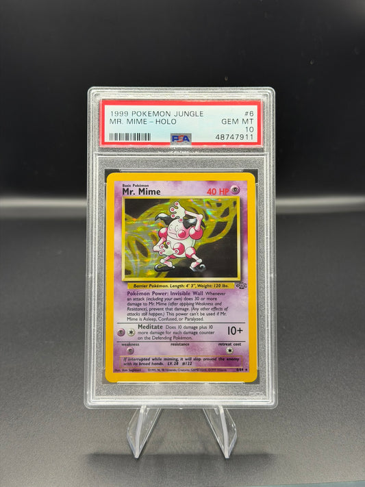 Mr. Mime Holo PSA 10