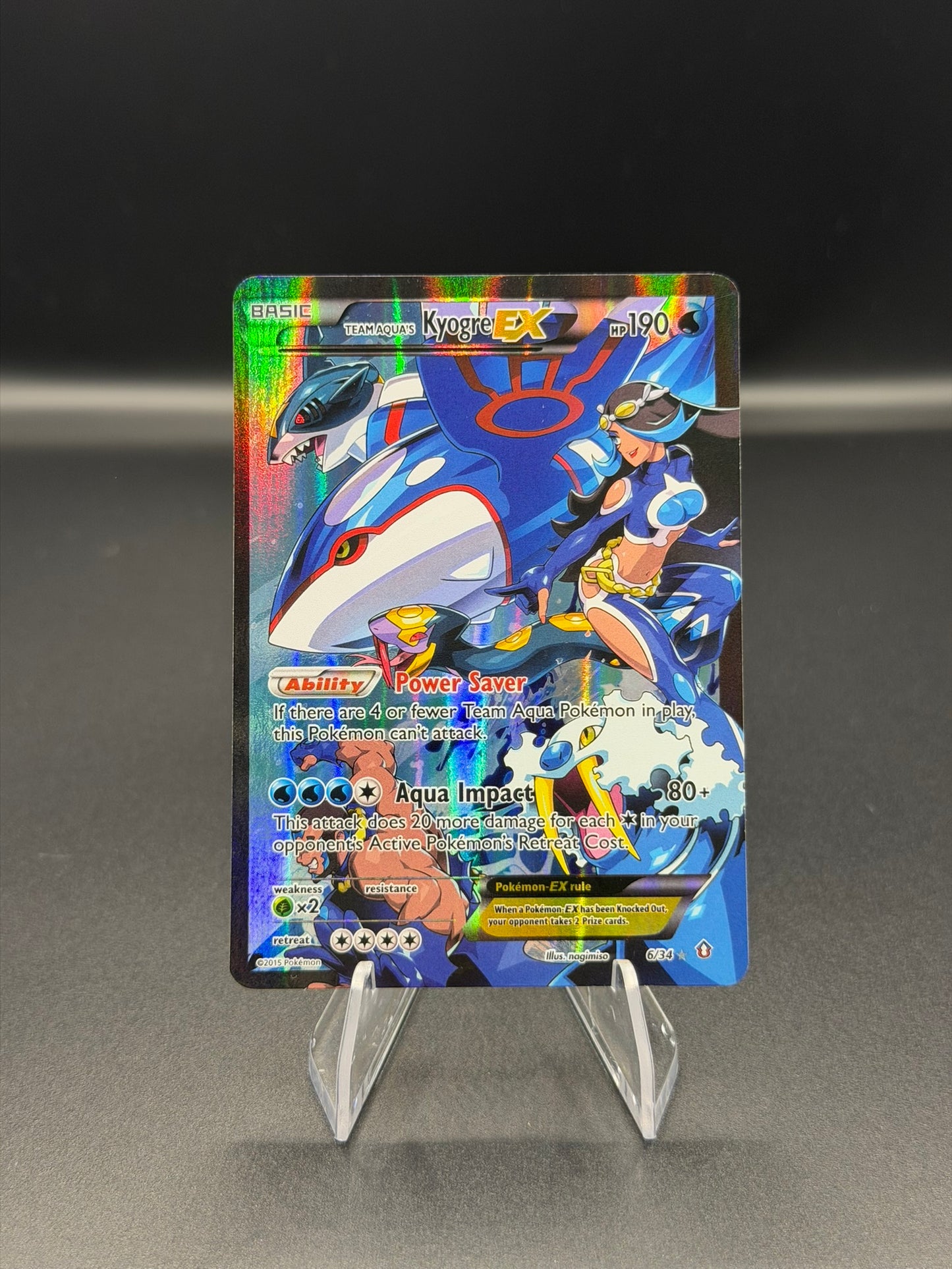 Team Aqua Kyogre EX