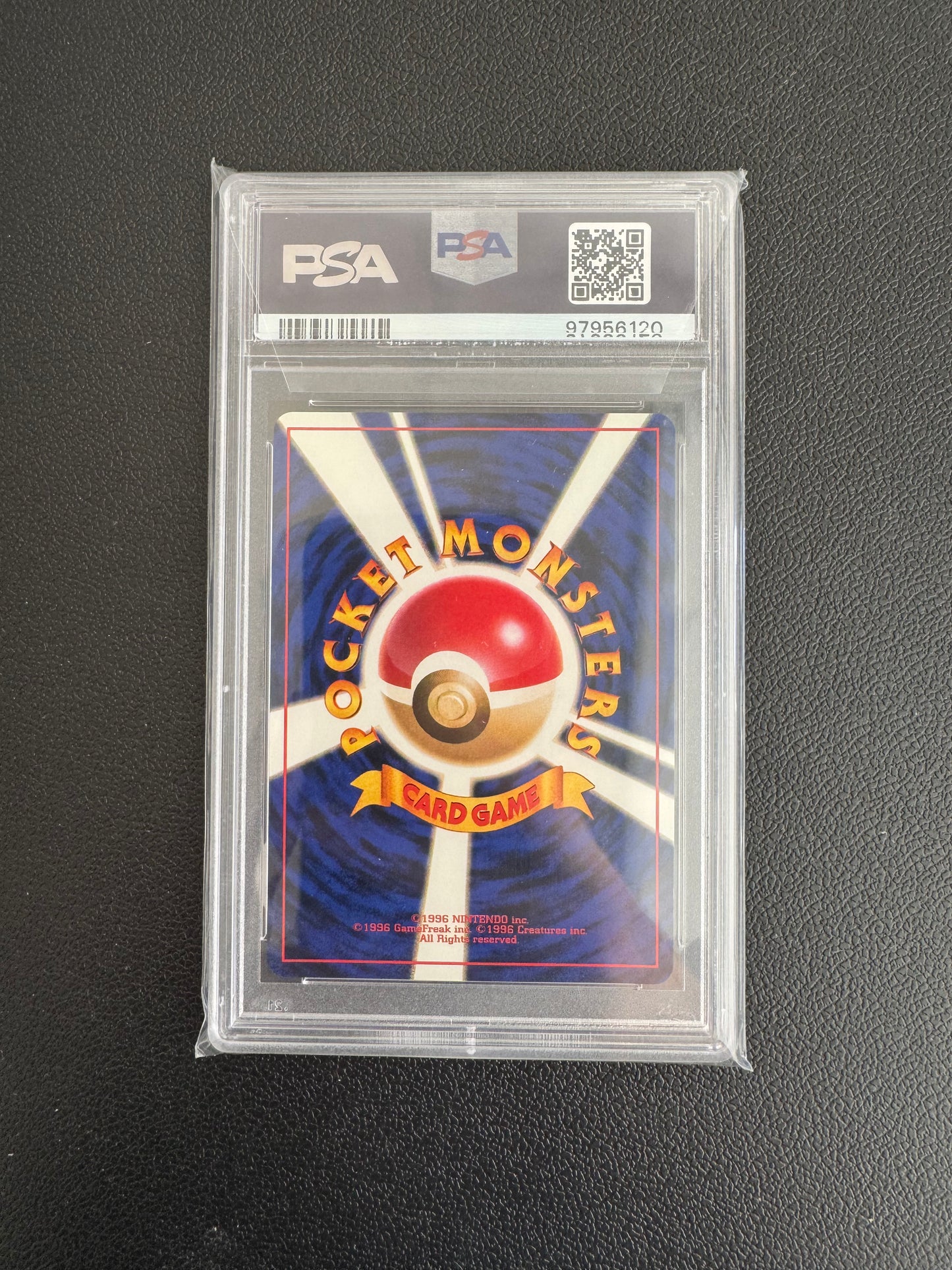 PSA8 Blastoise-Holo 1996 P.M. Japanese Basic #9