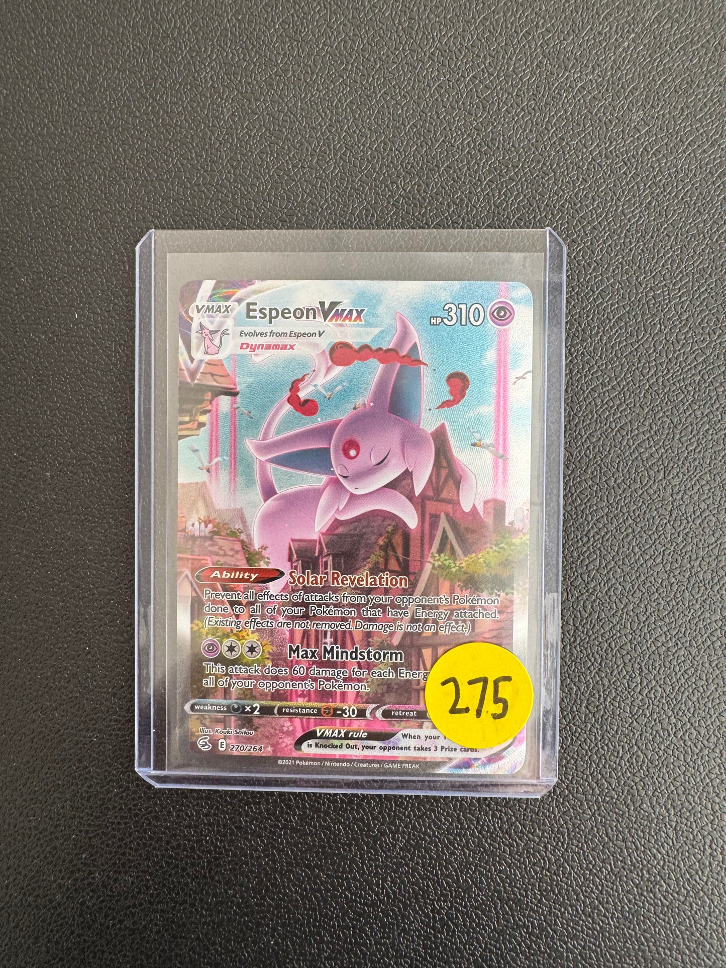 Espeon VMAX Fusion Strike #270 (Near Mint)