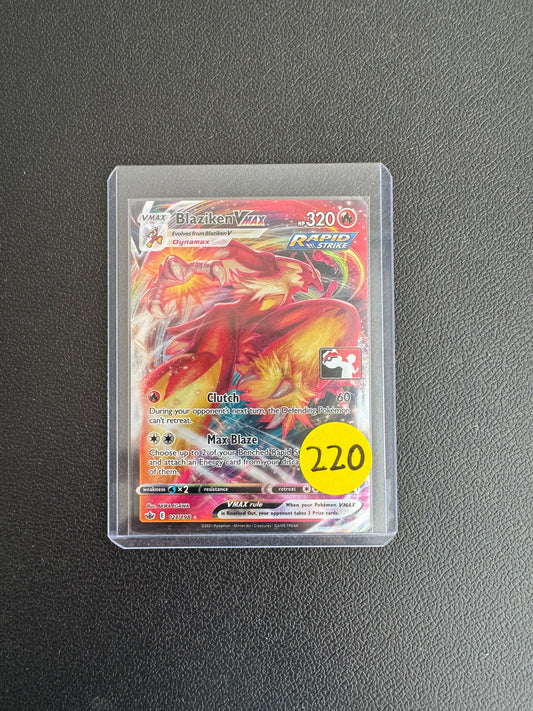 Blaziken VMAX Prize Pack #021 (Near Mint)
