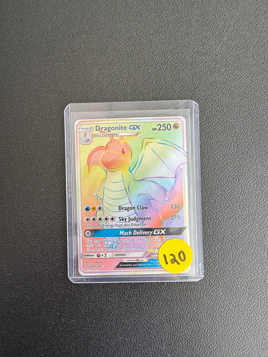 Dragonite GX (Secret) - SM - Unified Minds #248 (Near Mint)